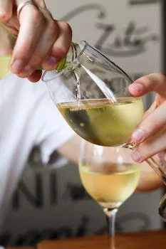 sommelier selecting wine pairings