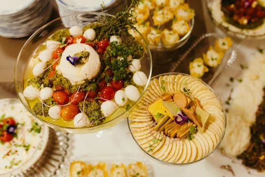 deluxe catering package with variety of mexican dishes